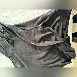 ALO Yoga Women's Charcoal Sweatshirt